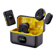 میکروفون یقه ای بی سیم آراروکس مدل M1 Dual رابط جک 3.5 میلی متری و Type-C و Lightning